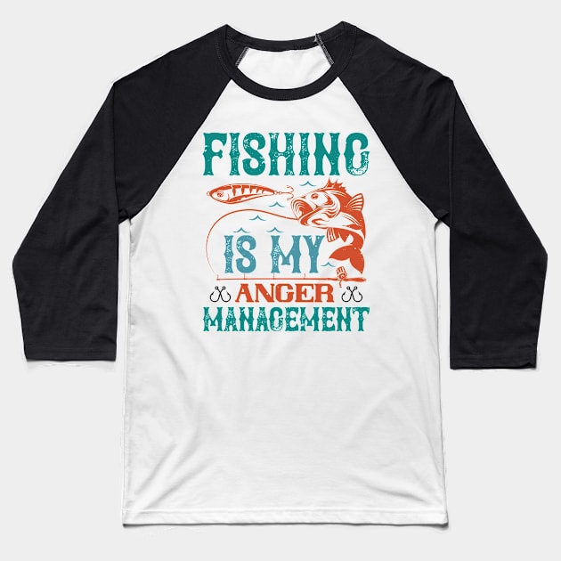 Anger Managment! Baseball T-Shirt by This n' That